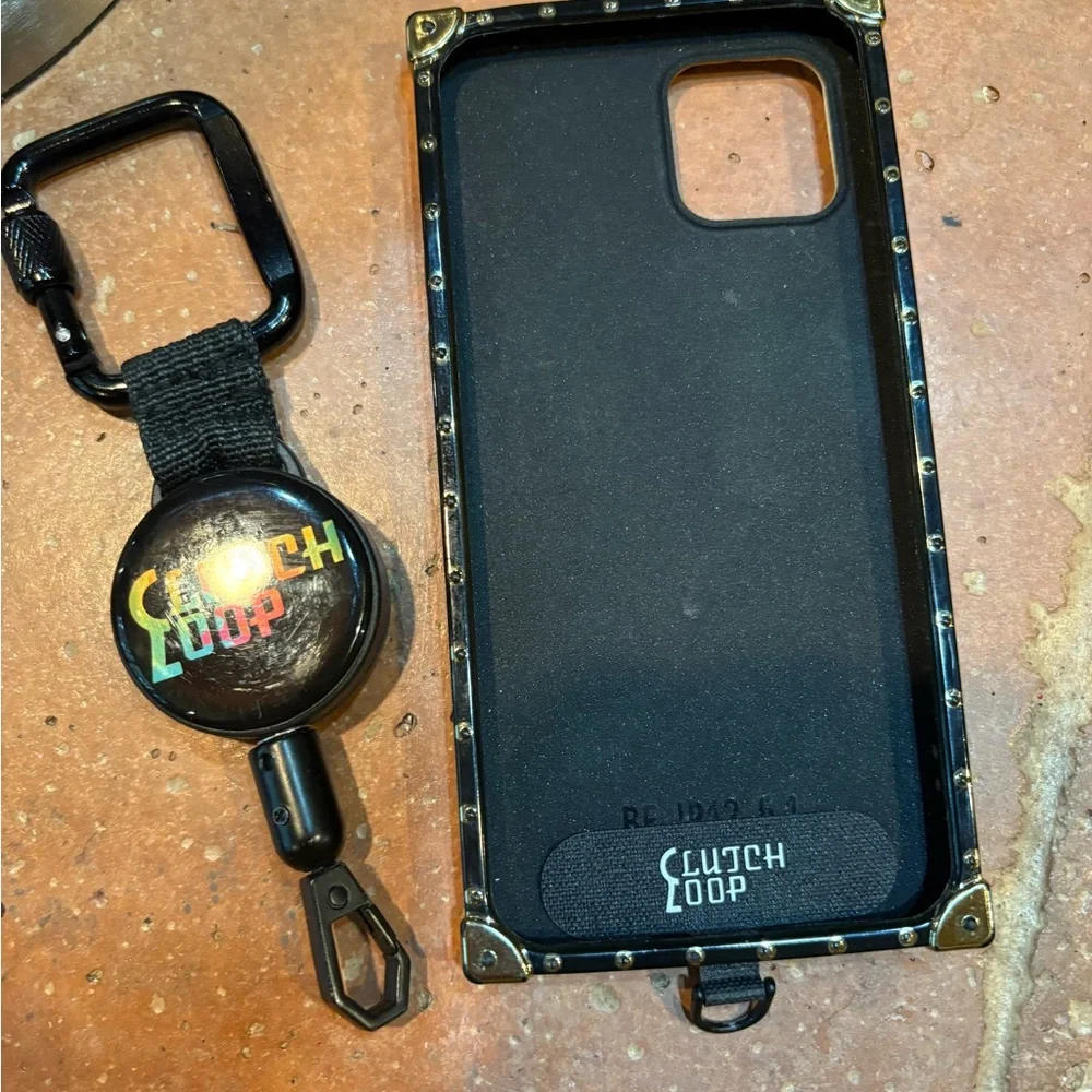 iPhone 12 trunk case with clutch loop